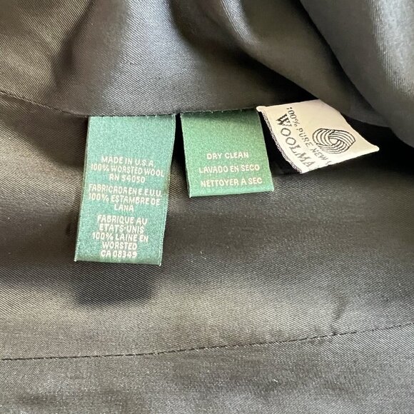 Ralph Lauren LRL Women's Black 100% Wool Blazer Size 6 Lined - Picture 12 of 15